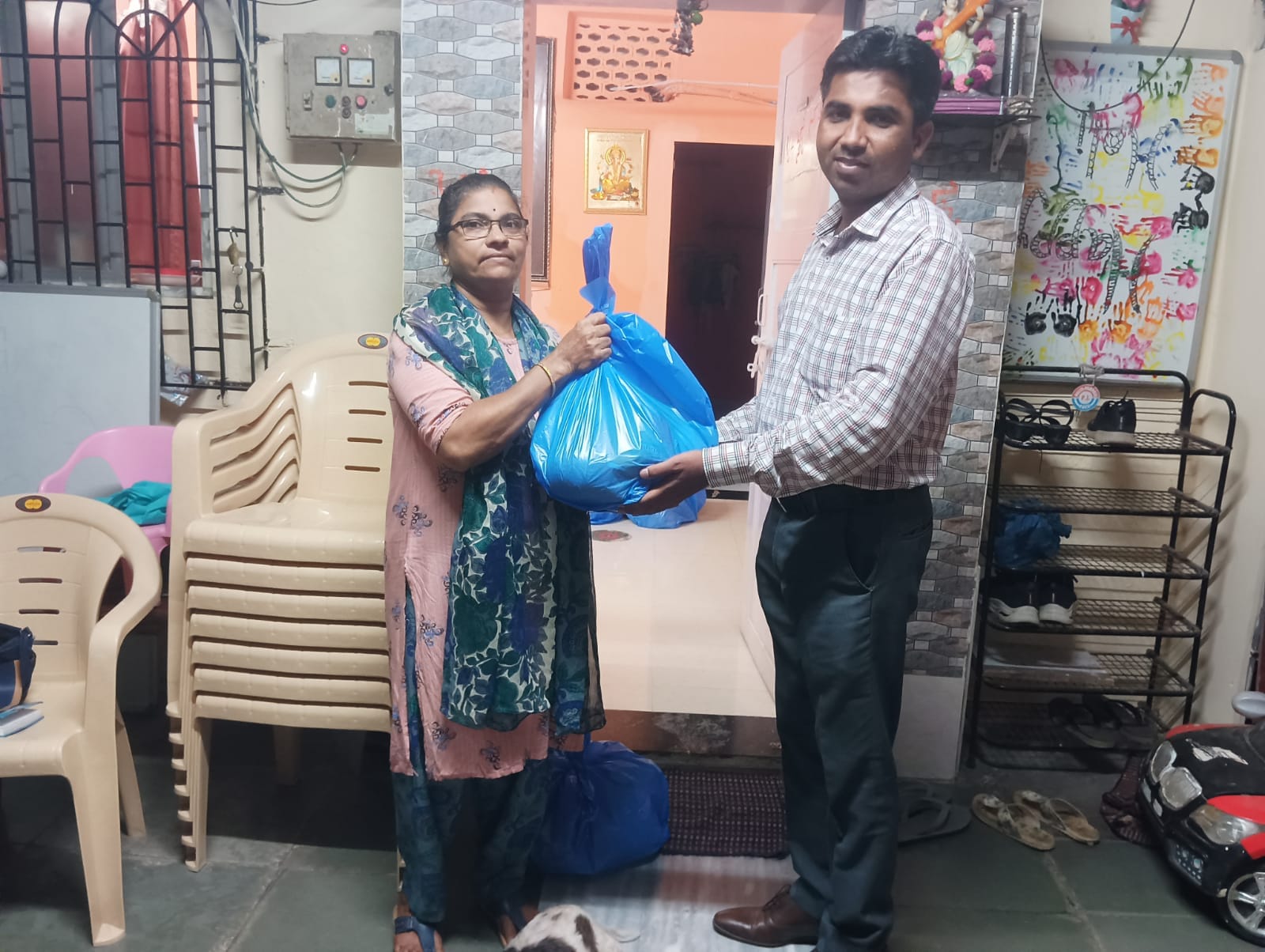 Supporting Lives: Grocery Distribution Drive by MY KARMA FOUNDATION